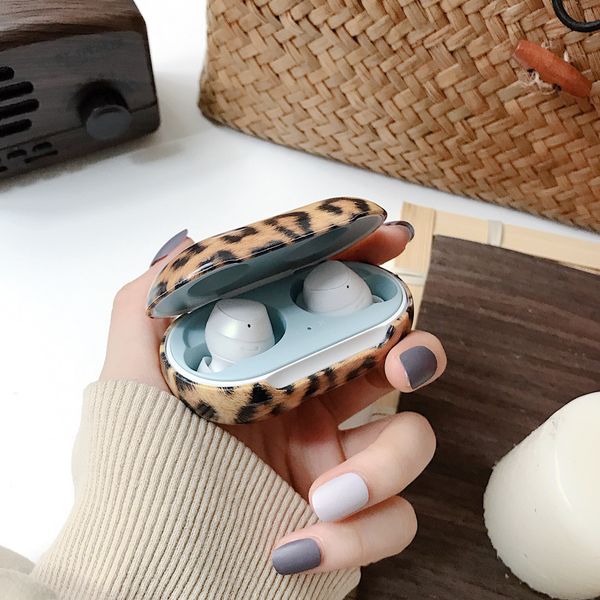 imoshion Coque hardcover Galaxy Buds Plus / Buds  - Leopard