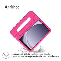 imoshion Coque kidsproof avec poignée Samsung Galaxy Tab A9 8.7 pouces - Rose