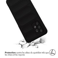 imoshion Coque arrière EasyGrip Samsung Galaxy A32 (4G) - Noir