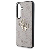 Guess Coque 4G Metal Logo Backcover Samsung Galaxy S25 Plus - Rose