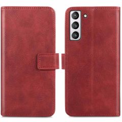 imoshion Étui de téléphone portefeuille Luxe Galaxy S21 FE - Rouge