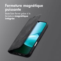 imoshion Étui de téléphone portefeuille Slim Xiaomi Redmi 15C (5G) - Noir