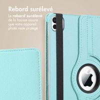 imoshion Coque tablette rotatif à 360° iPad Pro 11 (2024) M4 - Bleu clair