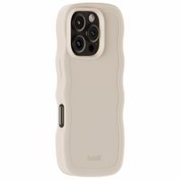 Holdit Coque Wavy Apple iPhone 16 Pro - Light Beige