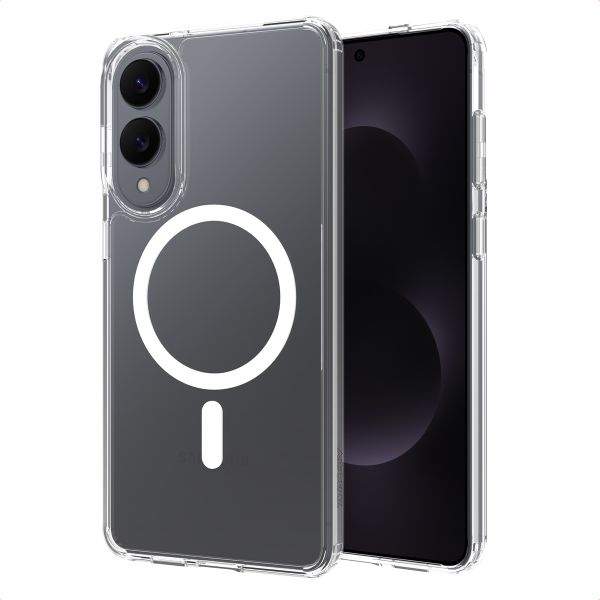 Accezz Coque arrière Xtreme Impact avec MagSafe Samsung Galaxy S25 Edge - Transparent