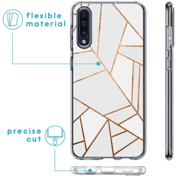 imoshion Coque Design Samsung Galaxy A50 / A30s - White Graphic