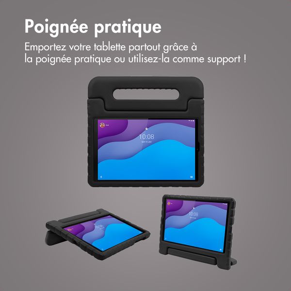 imoshion Coque kidsproof avec poignée Lenovo Tab M10 HD (2nd gen) - Noir