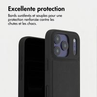 Accezz Coque arrière Edge avec MagSafe Apple iPhone 17 Pro - Noir