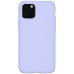 Accezz Coque Liquid Silicone Apple iPhone 11 Pro - Violet