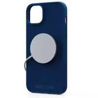 Njorð Collections Coque daim Comfort+ MagSafe Apple iPhone 15 Plus - Blue