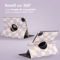 imoshion Coque tablette Design rotatif à 360° Apple iPad Pro 11 (2022 / 2021 / 2020 / 2018) - Dancing Cubes