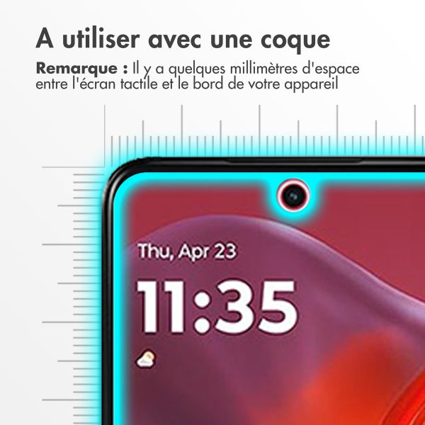 Accezz Protection d'écran en verre trempé Motorola Moto G05 / E15