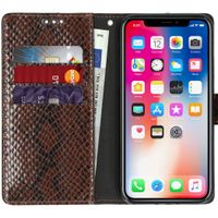 Etui de téléphone imprimé de serpent iPhone X / Xs