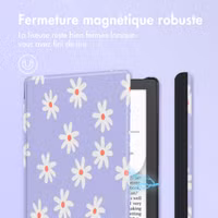 imoshion Design Slim Hard Case Sleepcover Pocketbook Verse Lite - Flowers Distance
