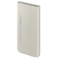 Samsung Galaxy Battery Pack 10 000 mAh - Batterie externe sans fil - 2x USB-C - Beige