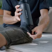 Scosche MagicMount Flask - Support téléphone - Gourde isotherme 946ML - MagSafe - Noir