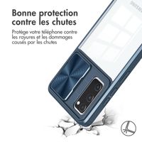 imoshion Coque arrière Camslider Samsung Galaxy S20 FE - Bleu foncé