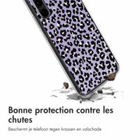 imoshion Coque Design Samsung Galaxy A34 (5G) - Leopard Lilac