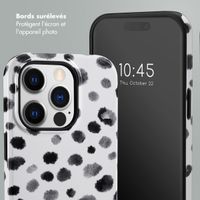 Selencia Coque arrière Vivid Tough iPhone 14 Pro  - Trendy Leopard