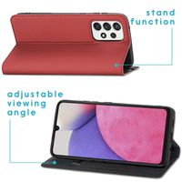 imoshion Étui de téléphone Slim Folio pour le Samsung Galaxy A33 - Rouge