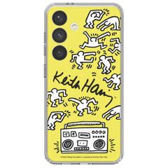 Samsung Carte Dance Keith Haring originale Galaxy S24 - Yellow