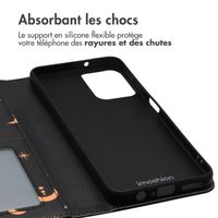 imoshion Étui de télephone portefeuille Design Motorola Moto G34 - Sky Black