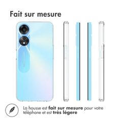 Accezz Coque Clear Oppo A78 (5G) - Transparent