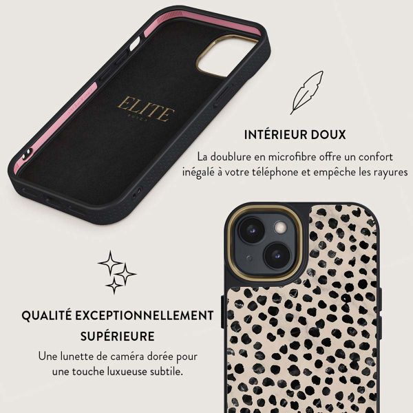 Burga Coque Elite Gold iPhone 15 - Almond Latte