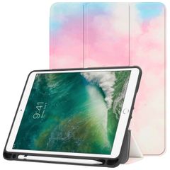 imoshion Coque tablette Design Trifold Apple iPad 6 (2018) 9.7 pouces / iPad 5 (2017) 9.7 pouces / Air 2 (2014)/Air 1 (2013) - Sky