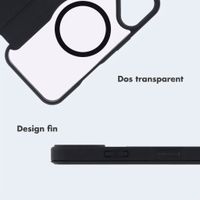 imoshion Bookcase transparente avec MagSafe Apple iPhone 17 - Noir