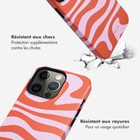 Selencia Coque arrière Vivid Tough iPhone 13 Pro - Dream Swirl Pink