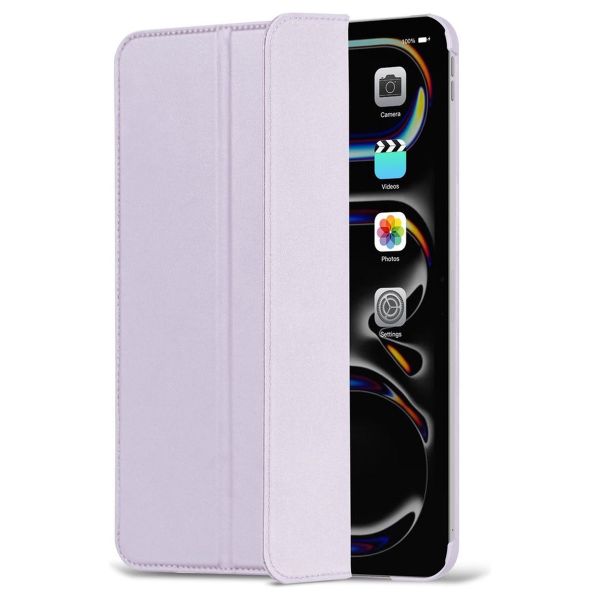 Decoded Textured Sillicon Slim Cover iPad Pro 11 (2024) M4 - Lavender