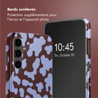 Selencia Coque arrière Vivid Samsung Galaxy S24 FE - Moo'd Lavender Glow