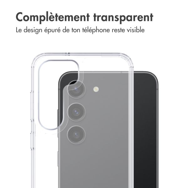 imoshion Coque Stand Samsung Galaxy S23 - Transparent