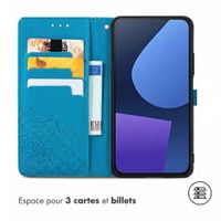 imoshion Etui de télephone Mandala Fairphone 5 - Turquoise