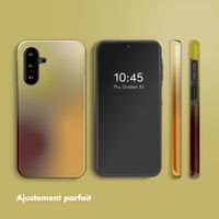 Selencia Coque arrière Vivid Samsung Galaxy A17 - Gradient Olive Dust