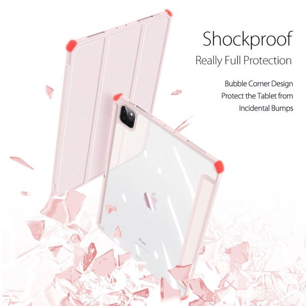 Dux Ducis Coque tablette Toby iPad Pro 12.9 (2018/2020/2021/2022) - Rose