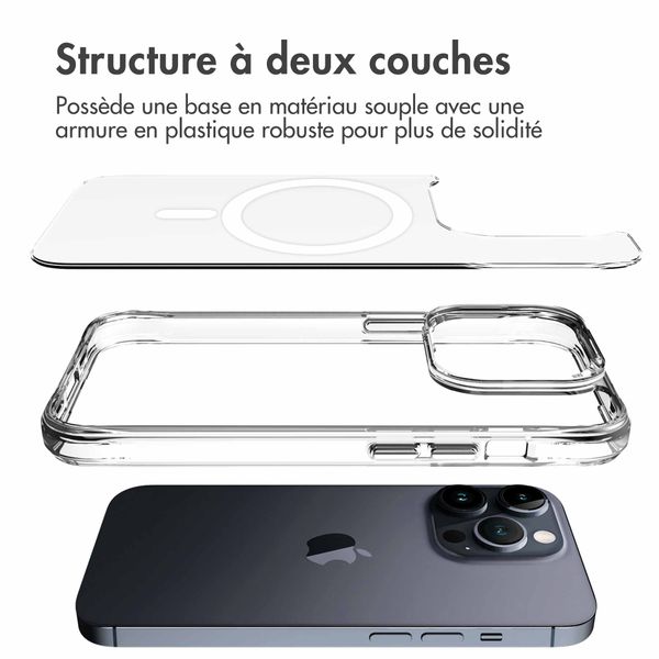 imoshion Coque Rugged Air MagSafe Apple iPhone 14 Pro - Transparent