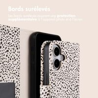 imoshion Étui de téléphone portefeuille Design iPhone 16 - Desert Dots