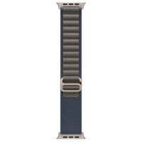 Apple Alpine Loop Band Apple Watch Series 1 á 10 / SE / Ultra (2) (44/45/46/49 mm) - Taille M - Bleu