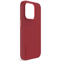 Decoded Coque en silicone MagSafe iPhone 15 Pro Max - Rouge