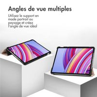 imoshion Coque tablette Trifold  Xiaomi Redmi Pad Pro / POCO Pad - Rose Dorée