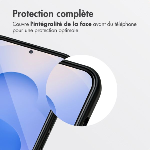 Accezz Protecteur d’écran en verre trempé + Applicateur Samsung Galaxy S25 FE