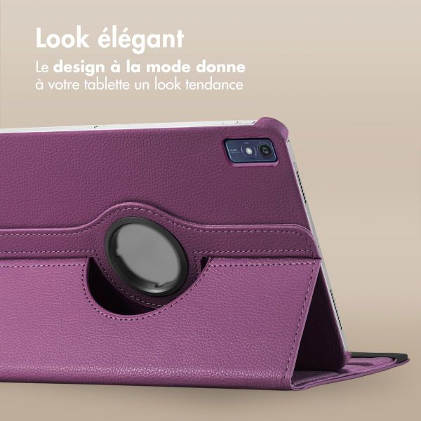 imoshion Coque tablette rotatif à 360° Lenovo Tab P12 - Violet