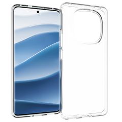 Accezz Coque Clear Xiaomi Redmi Note 14 Pro Plus (5G) - Transparant / Transparent