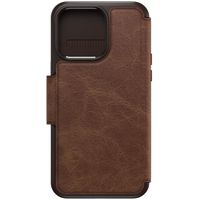 OtterBox ﻿Étui de téléphone portefeuille Strada MagSafe Apple iPhone 15 Pro Max - Brun