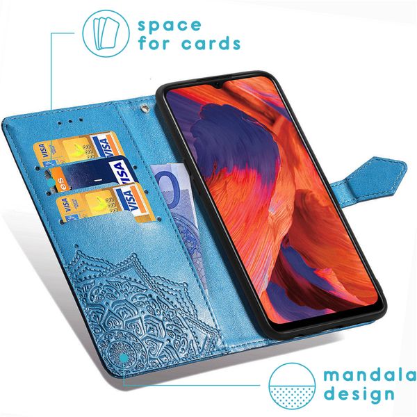 imoshion Etui de téléphone Mandala Oppo A73 (5G) - Turquoise