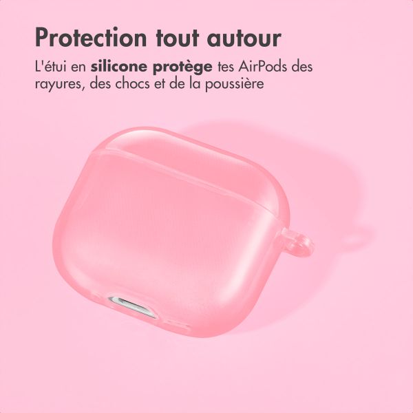 imoshion Coque Néon Apple AirPods 4 - Rose