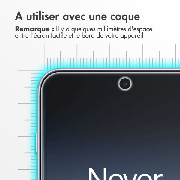 Accezz Protection d'écran en verre trempé OnePlus Nord 5