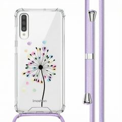 imoshion Coque Design avec cordon Samsung Galaxy A70 - Sandstone Dandelion